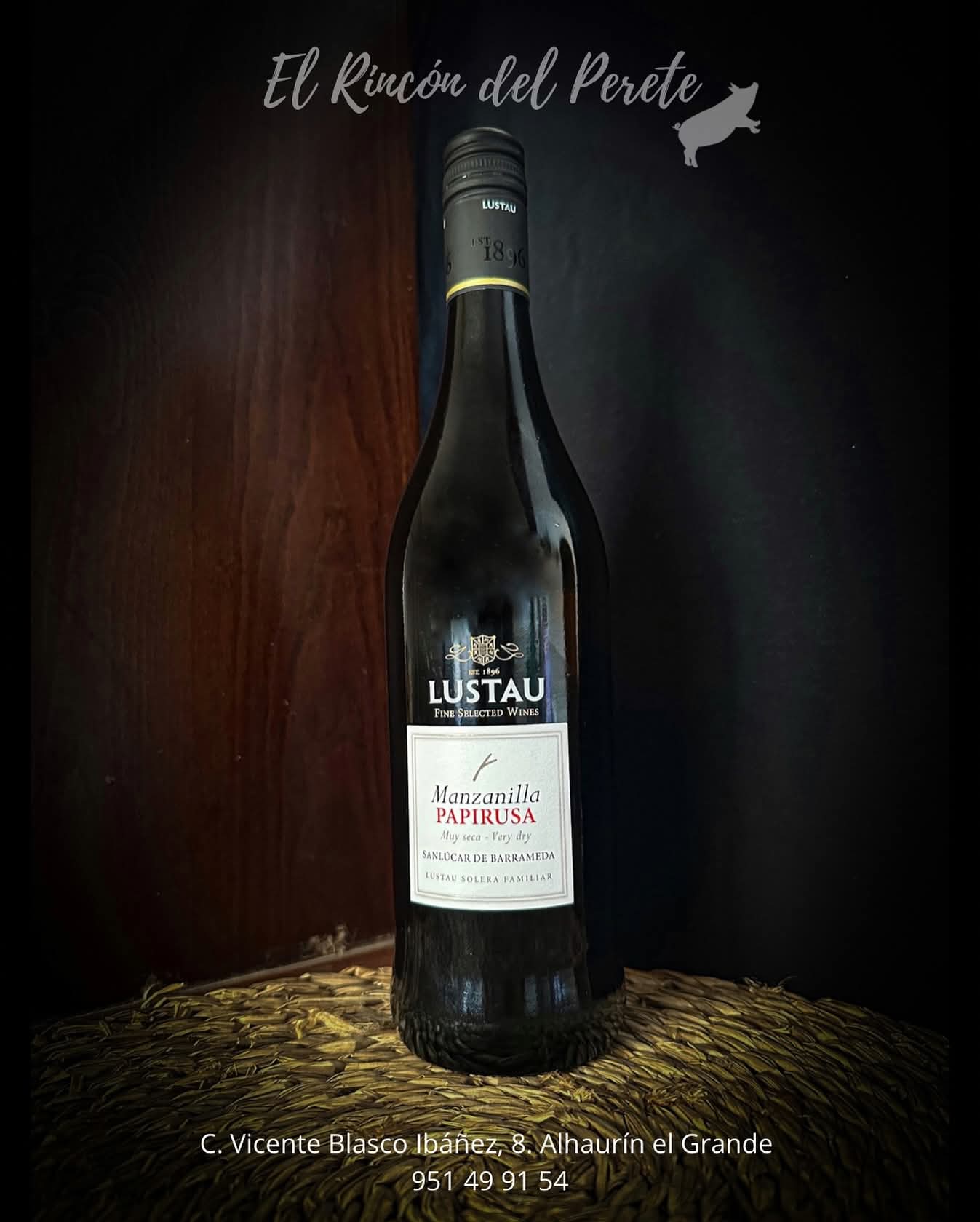 Lustau Manzanilla Papirusa
